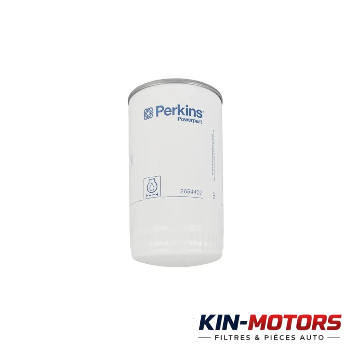 Filtre Huile Perkins 2654407 disponible chez Sam Filtres à Kinshasa