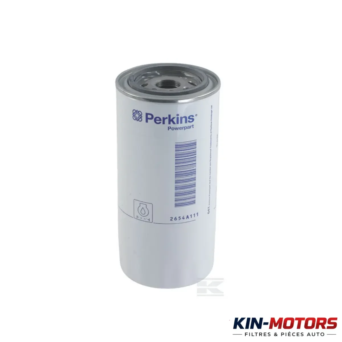 Filtre Huile Perkins 2654A111 disponible chez Sam Filtres à Kinshasa