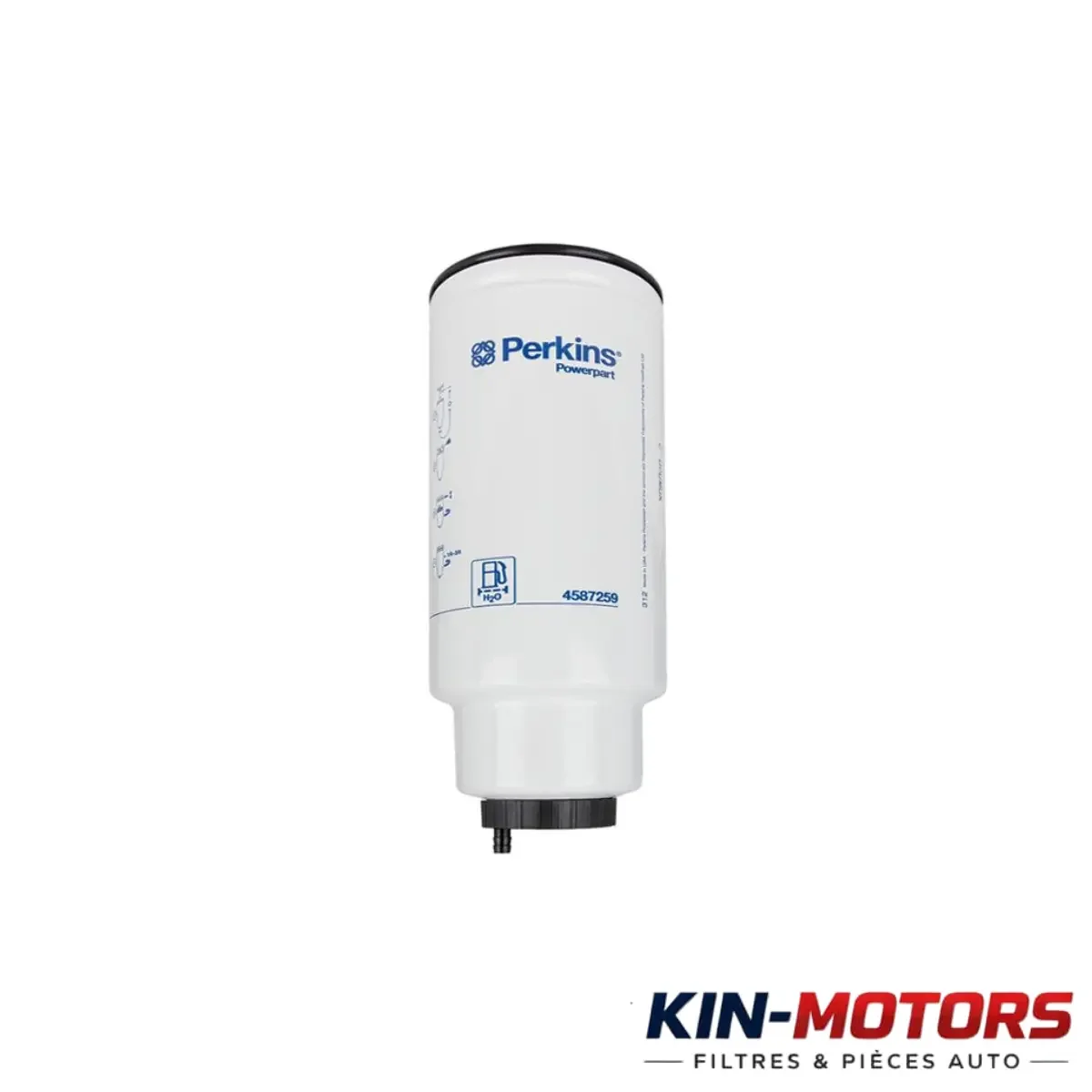 Filtre Carburant Perkins 4587259 disponible chez Sam Filtres à Kinshasa