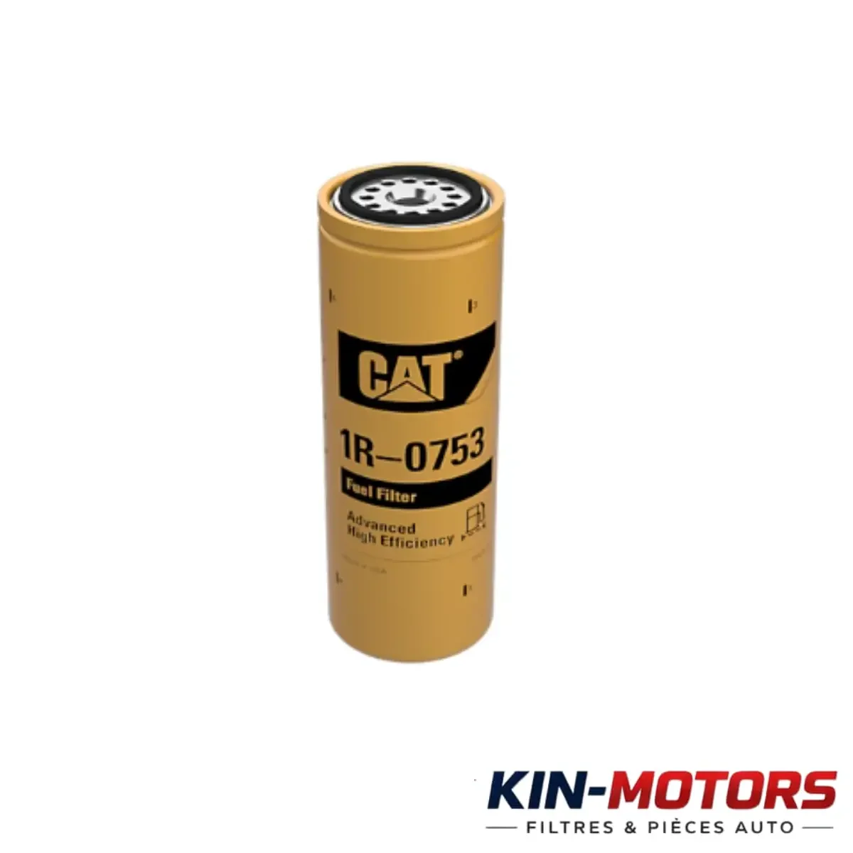 Filtre à Carburant Caterpillar 1R-0753 disponible chez Sam Filtres à Kinshasa