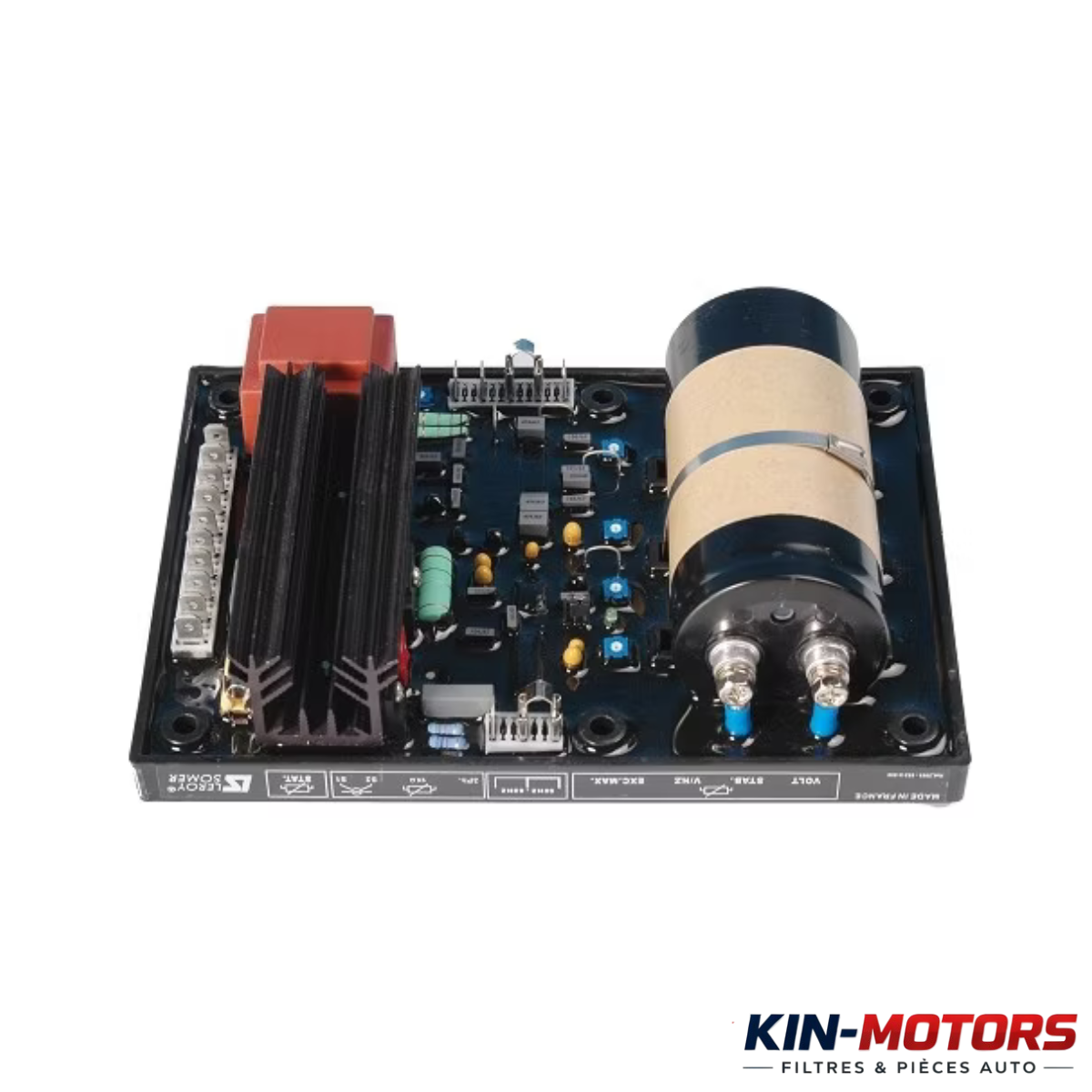 Régulateur de tension automatique AVR R448 disponible chez Sam Filtres à Kinshasa