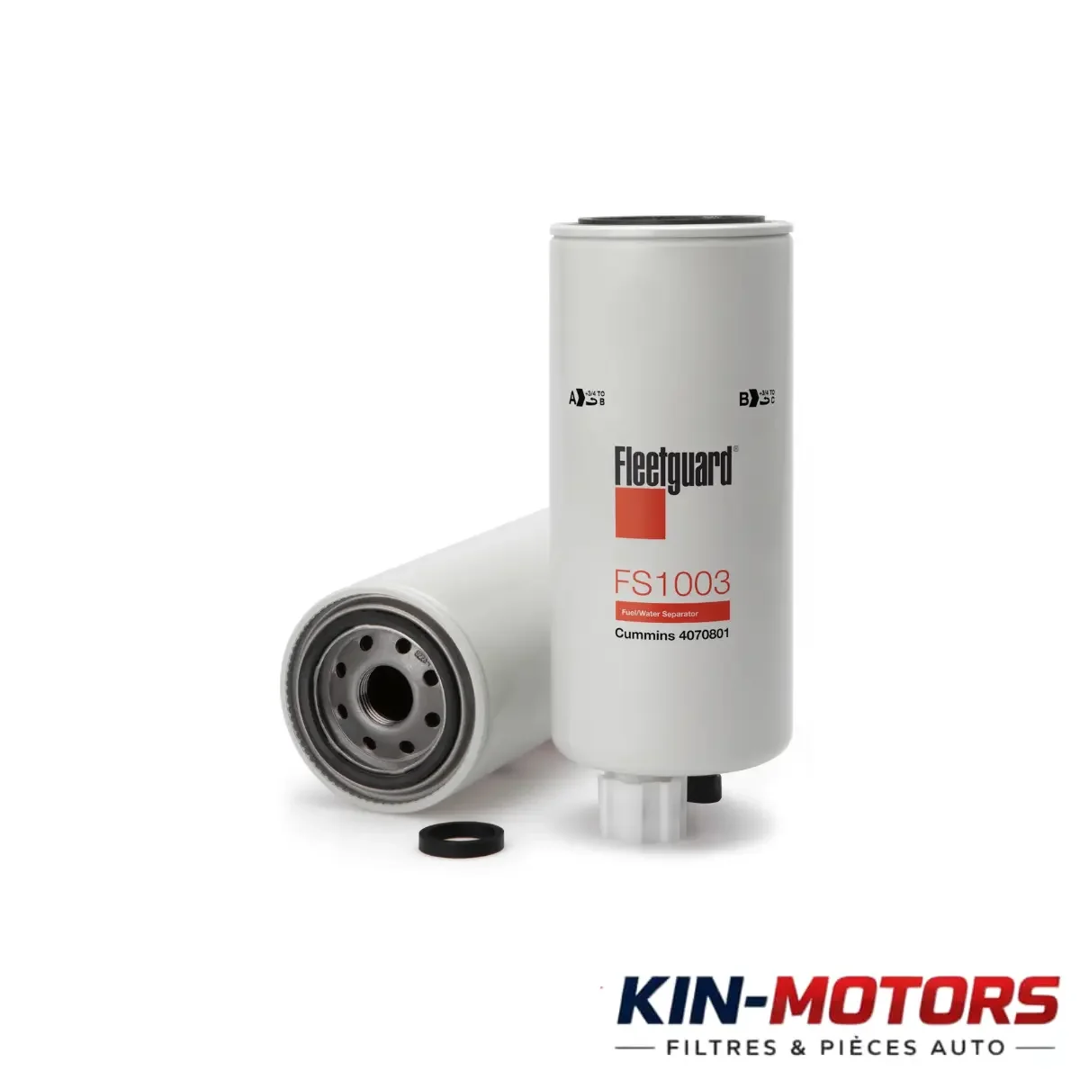 Filtre Gasoil FLEETGUARD FS1003 disponible chez Sam Filtres à Kinshasa