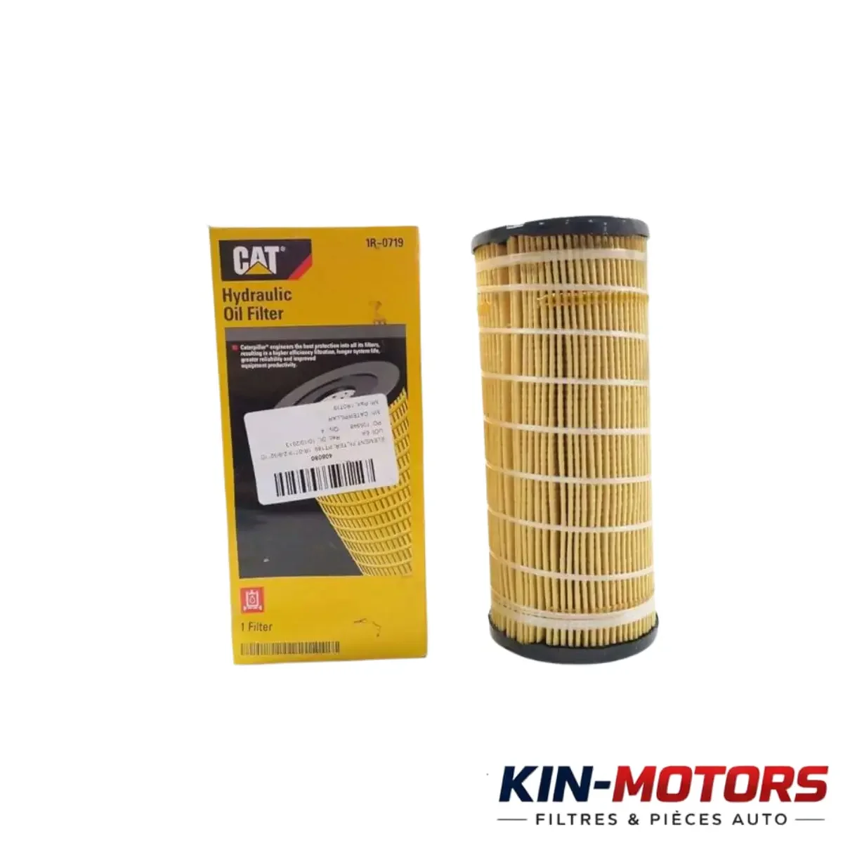 Filtre Hydraulique Caterpilar 1R-0719 disponible chez Sam Filtres à Kinshasa