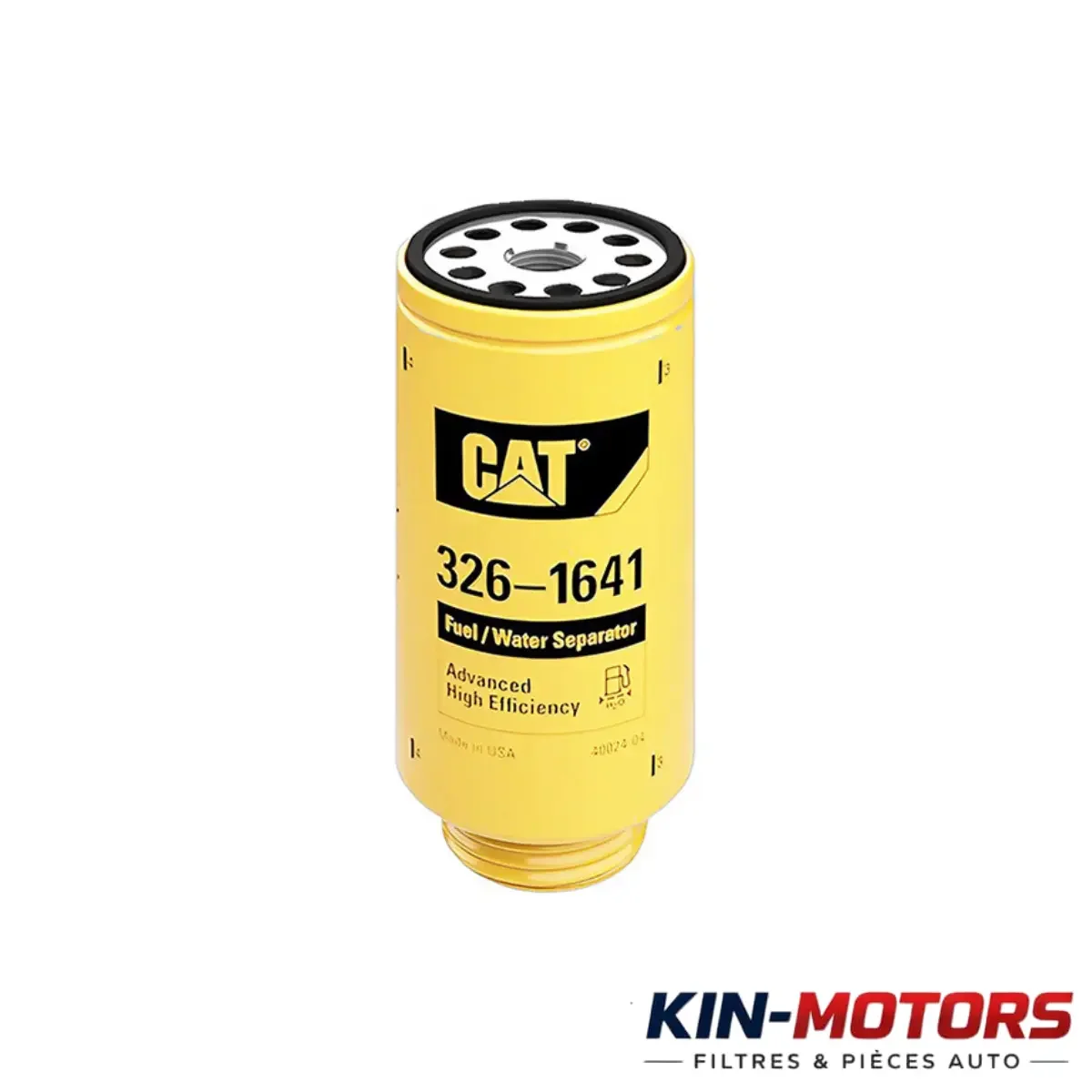 Filtre Séparateur d’Eau Carburant Caterpillar 326-1641 disponible chez Sam Filtres à Kinshasa