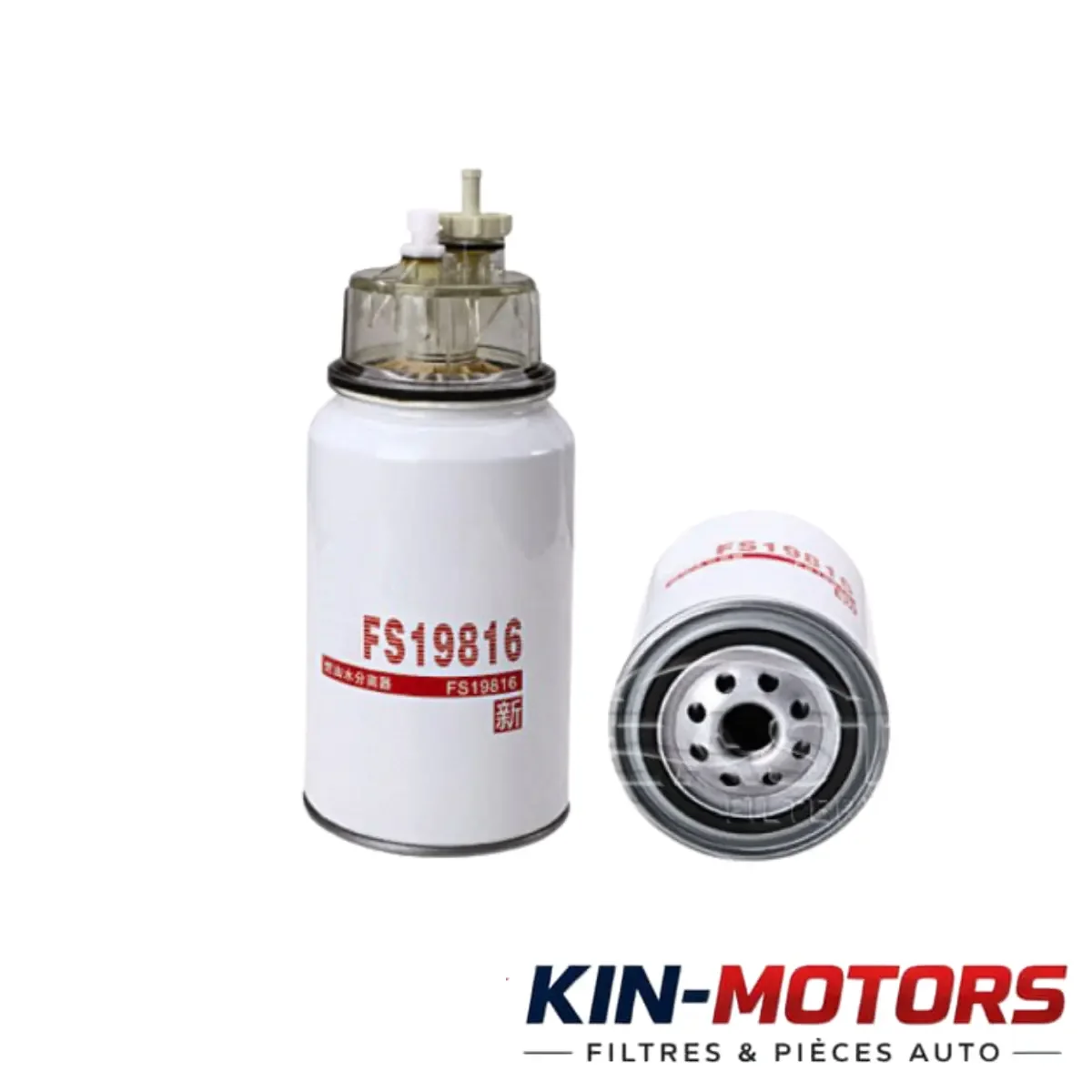 Filtre Séparateur Eau Carburant Fleetguard FS19816 disponible chez Sam Filtres à Kinshasa