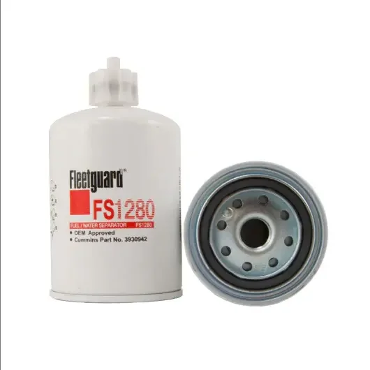 Filtre Gasoil Fleetguard FS1280 disponible chez Sam Filtres à Kinshasa