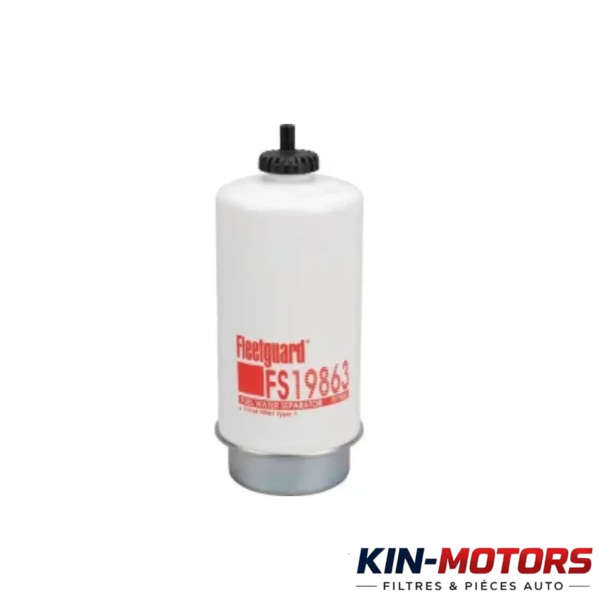 Filtre Gasoil Fleetguard FS19863 disponible chez Sam Filtres à Kinshasa