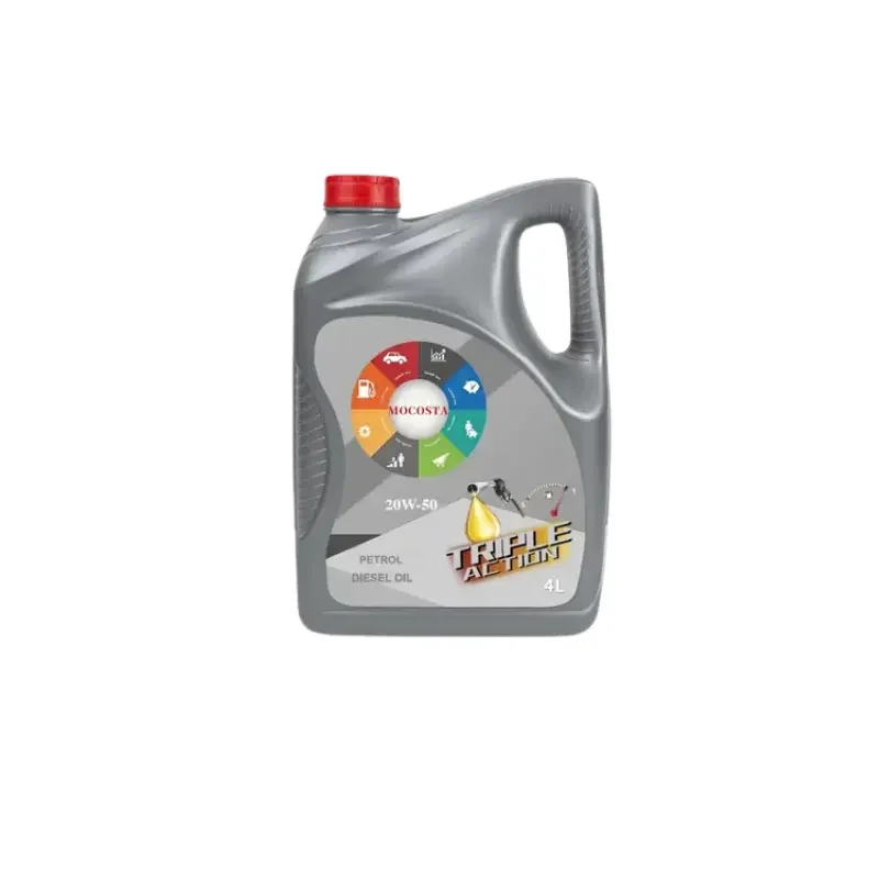 Huile Moteur 20W50 4Litres disponible chez Sam Filtres à Kinshasa