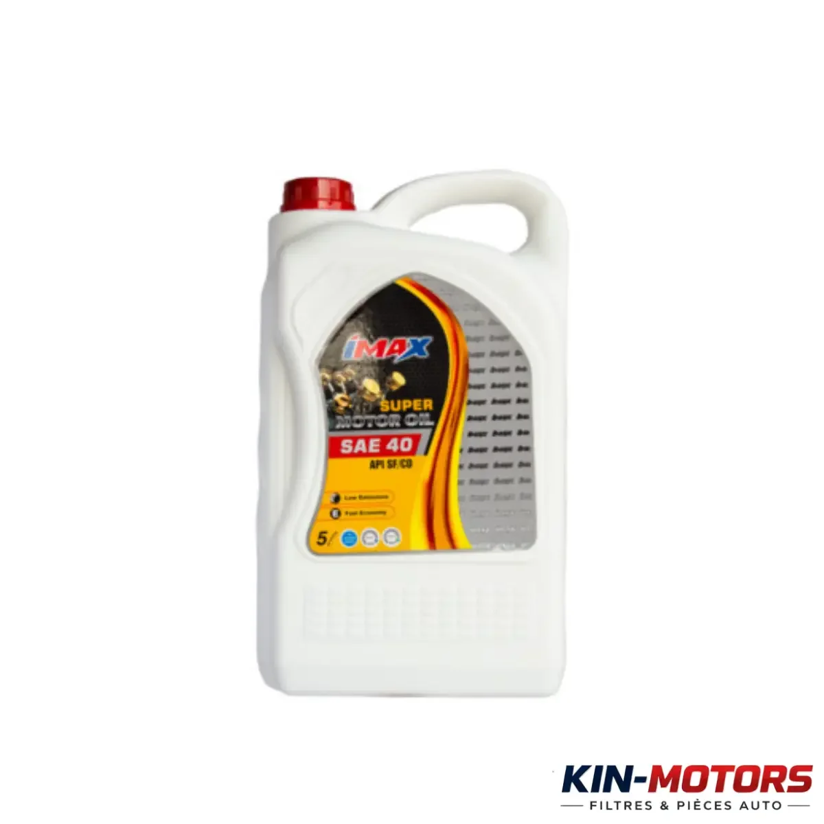 5Litres SAE 40 IMAX disponible chez Sam Filtres à Kinshasa