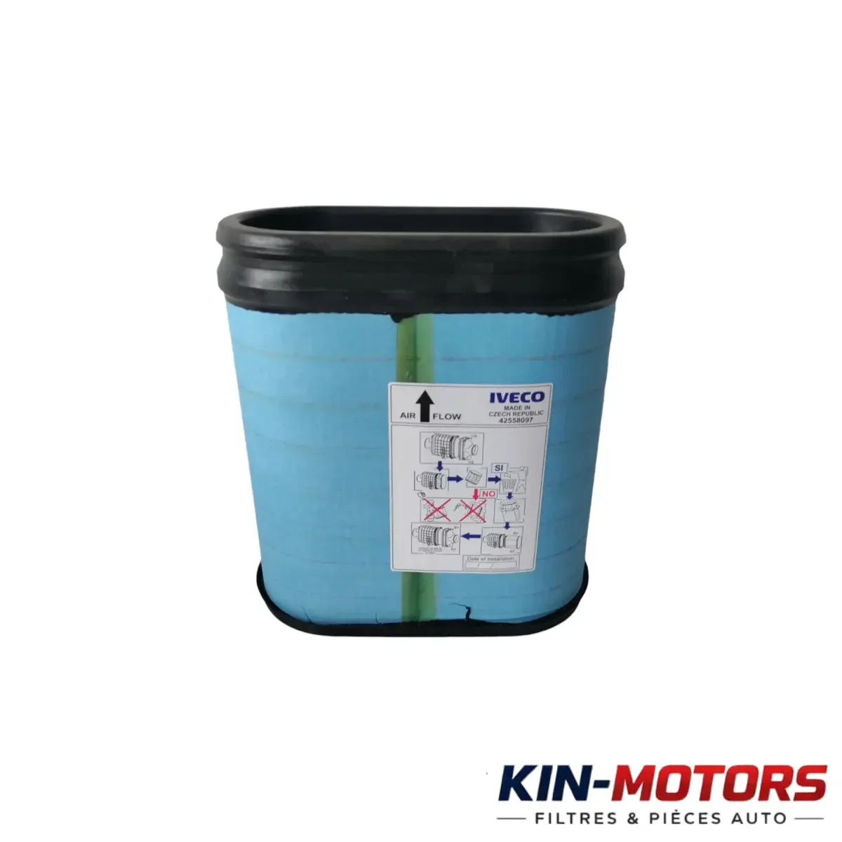 Filtre Air Iveco Eurocargo 42558097 disponible chez Sam Filtres à Kinshasa
